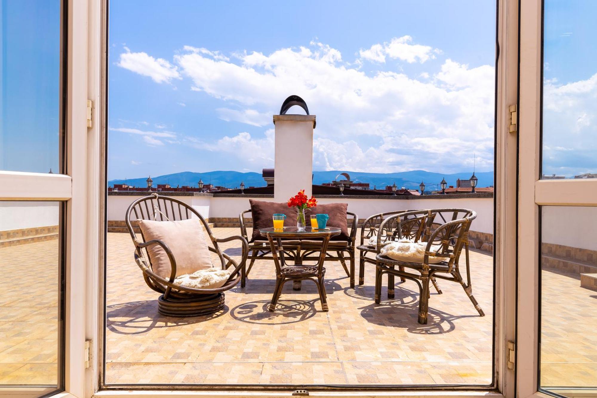 Roof Top Terrace Maisonette Plovdiv Exterior foto